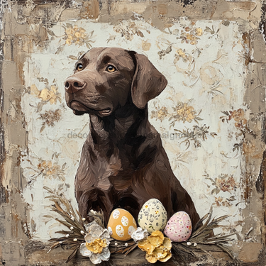 Lab Sign, Dog Sign, DCO-13539, Sign For Wreath, 10x10